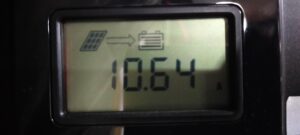 今日の発電量10.64A~13A